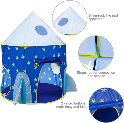 3-in-1 Kids Play Tent with Tunnel & Ball Pit – Indoor/Outdoor Toy (without Ball )