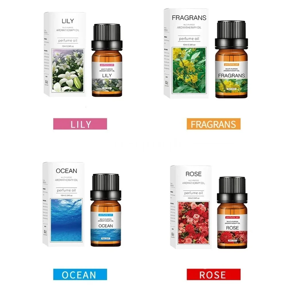 Pure Essential Oils Collection – 16 Exquisite Scents for Aromatherapy and Wellness