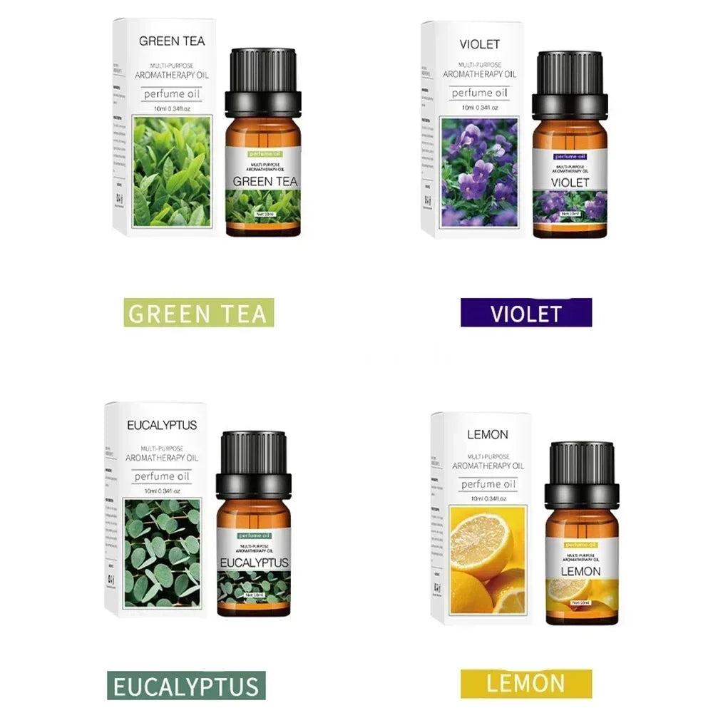 Pure Essential Oils Collection – 16 Exquisite Scents for Aromatherapy and Wellness